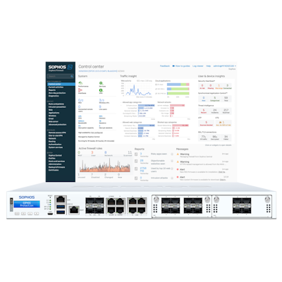 Sophos Firewall Central Control Center et XGS 4500
